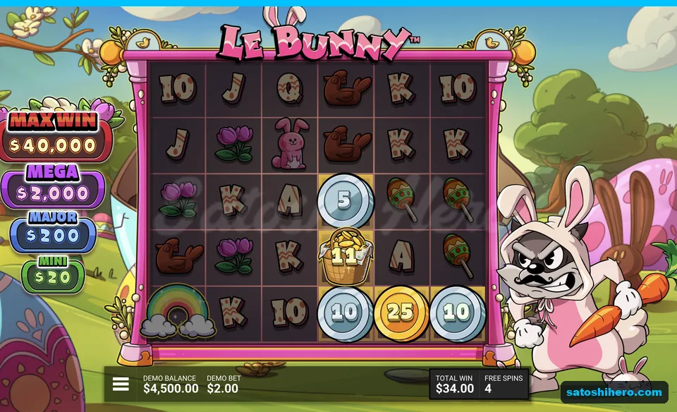 Basket 11x sits between silver coins