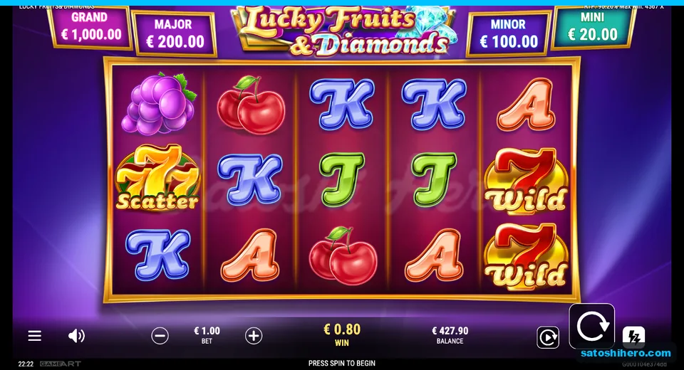 $0.80 win with stacked wilds