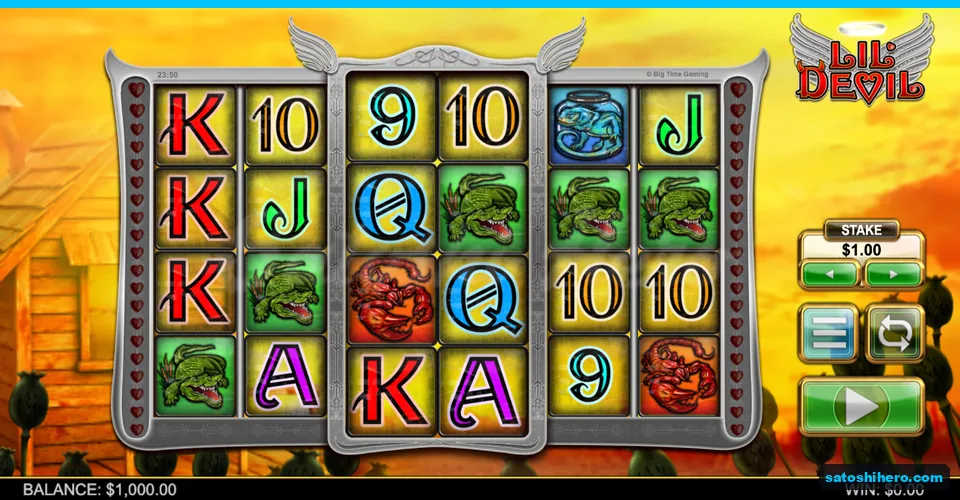 Six-reel grid settled before the first spin