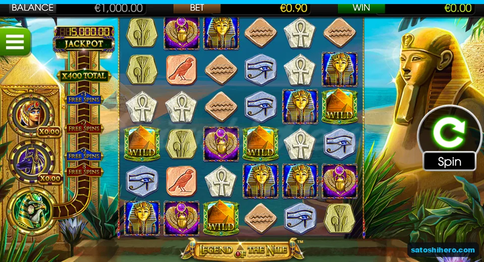 Settled grid with empty meters and Sphinx