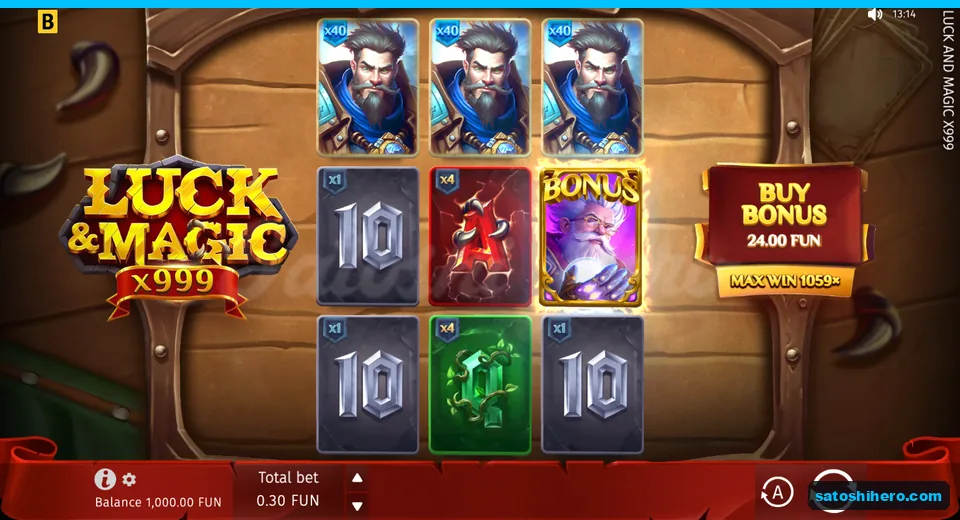Base screen with wizard card and buy plaque