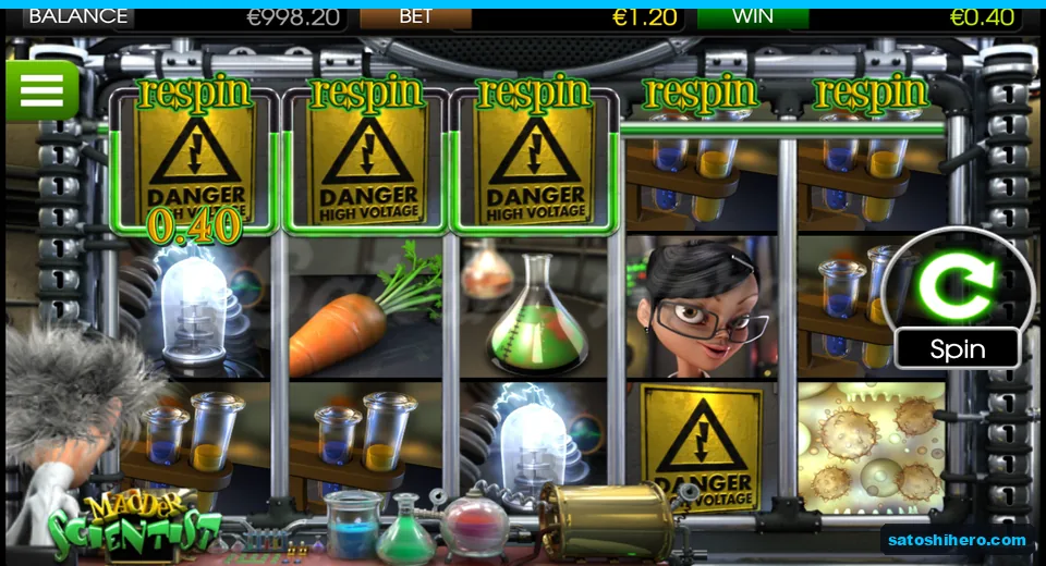 $0.40 win shown across stopped reels