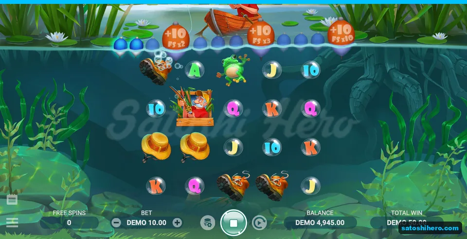 0 free spins remaining with DEMO 50.00 total