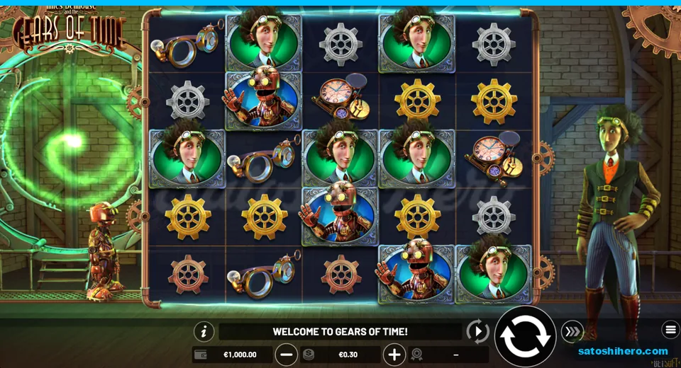 $1,000 balance beside copper-framed grid