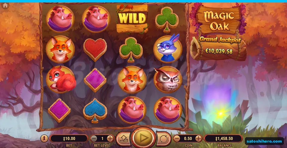 Spin ended with Wild beside animal roundels