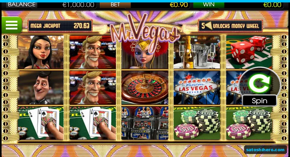 $1,000.00 balance below showgirl and chip symbols