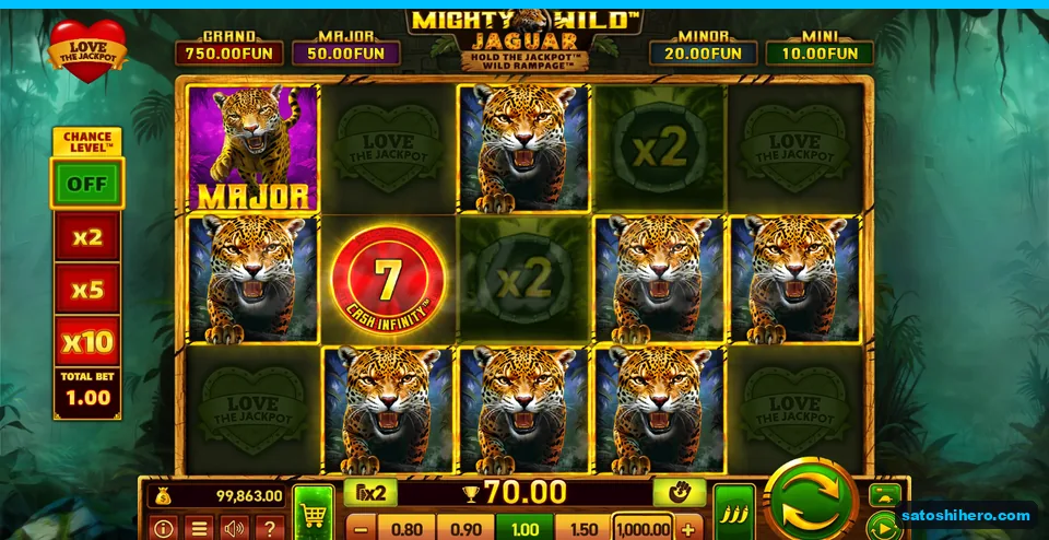 Board settled on a 70.00 win with MAJOR Jaguar tiles