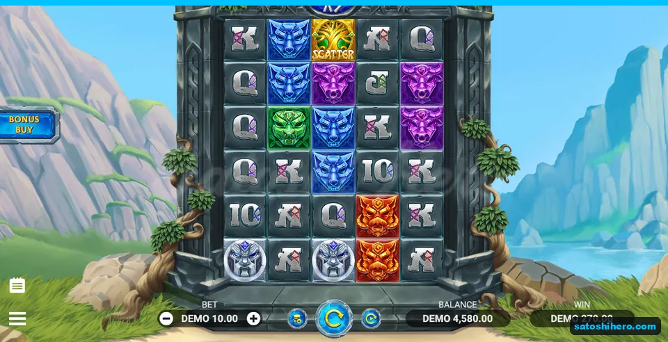 270.00 win with x5 multiplier shown