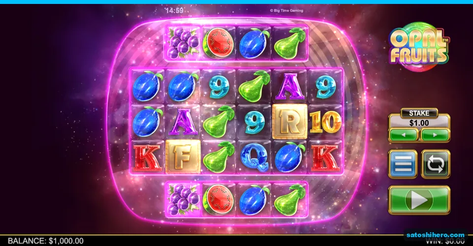Six-reel grid settled before the opening spin