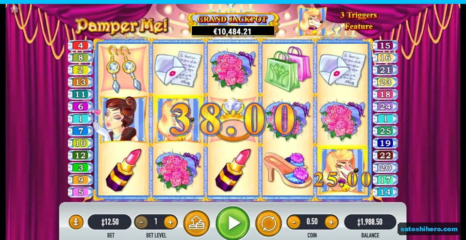 Win settled at $38.00 with lady wild and two dogs
