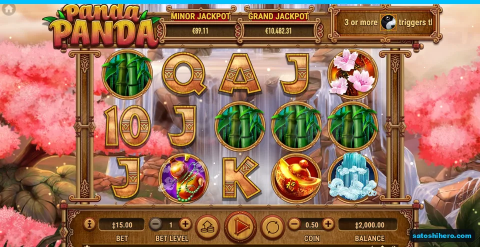 Base grid settled beside progressive jackpot meters