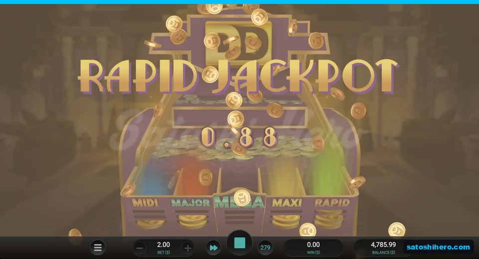 Rapid jackpot result shows 88 cents