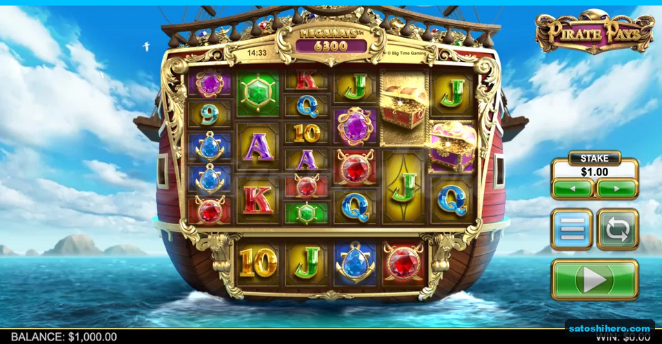 Ship-shaped grid settled before a spin