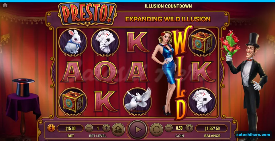 Wild expanded across the fourth reel beside assistant