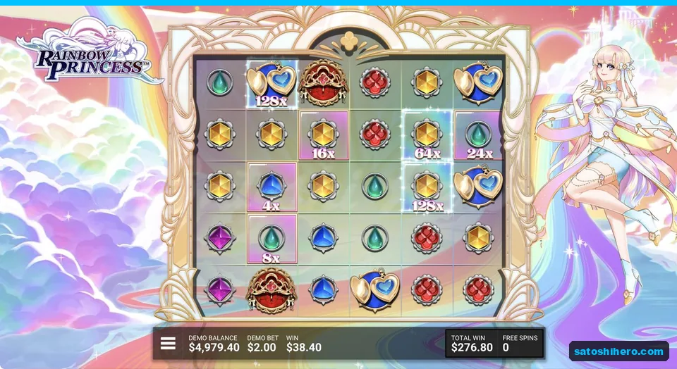 Sticky frames show 128x 64x and 24x