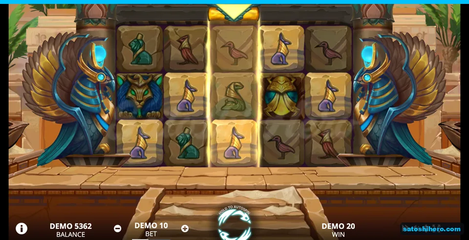 Five jackal tiles land beside a DEMO 20 win