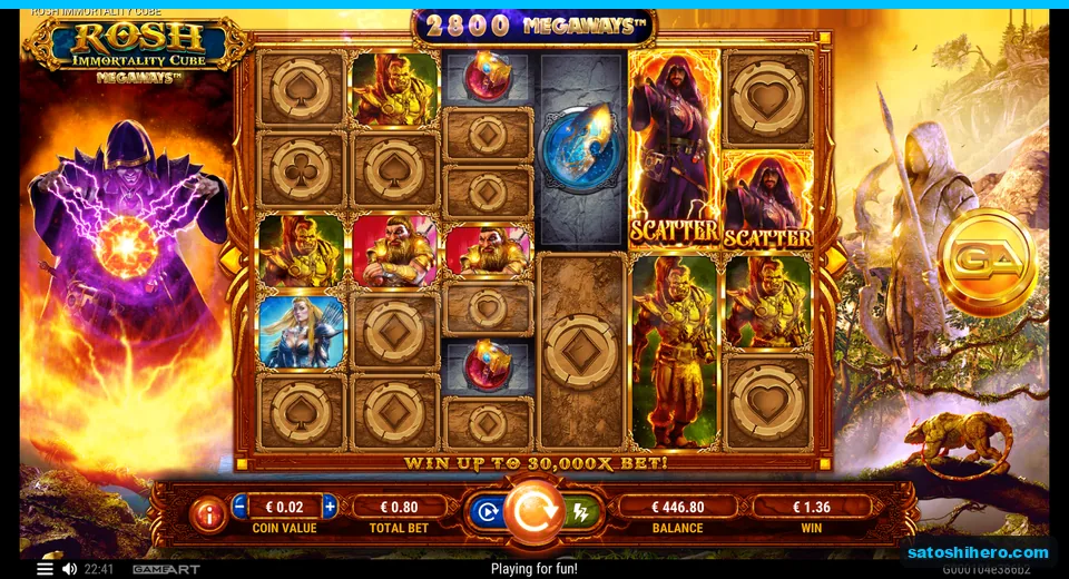 $1.36 win box with two scatters showing