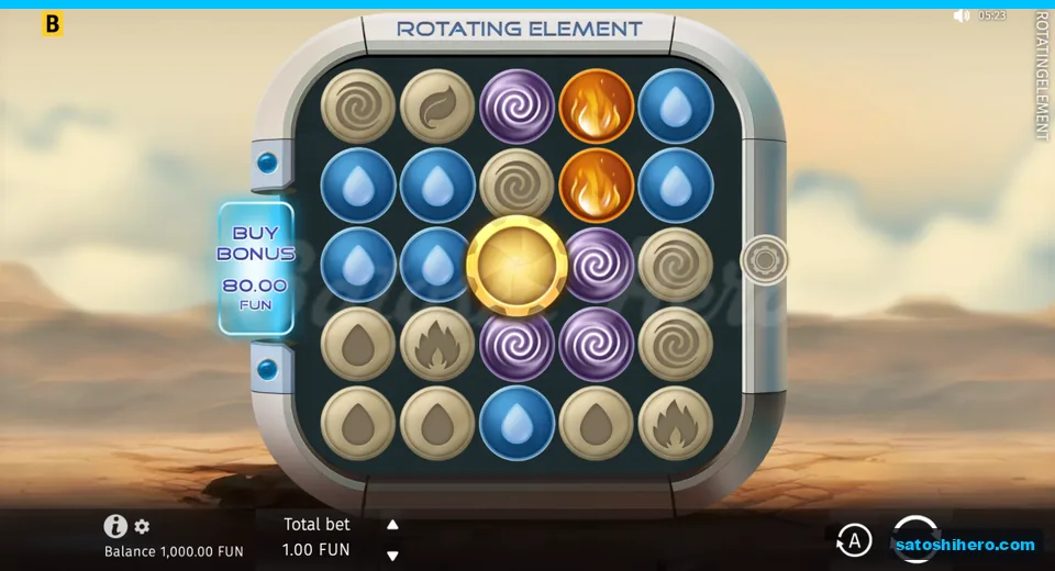 Base grid with gold centre disc