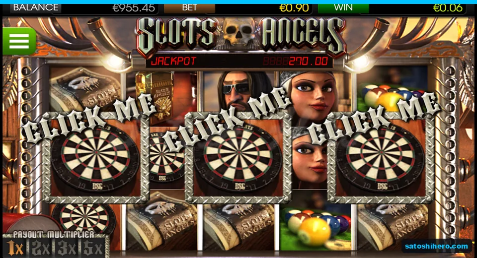Three click boards wait over reels