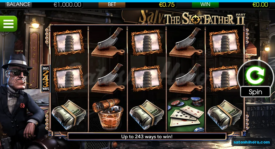 Settled $0.75 board shows Pisa and cash