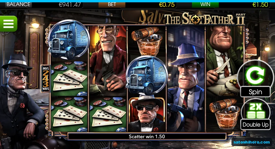 Two trucks show a $1.50 scatter win