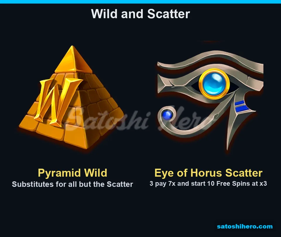 10 free spins at x3 shown beside Wild and Scatter