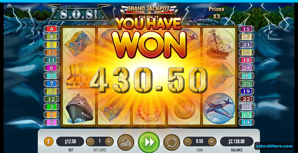 Free Games ended with 430.50 total and 2,128.00 balance
