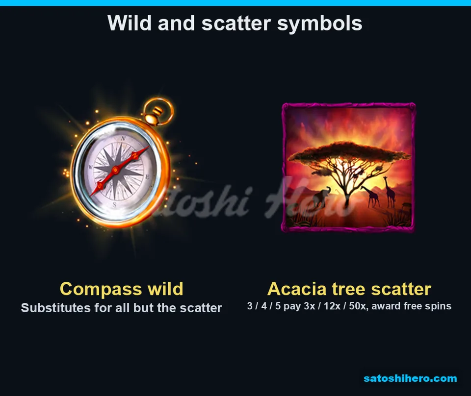 Compass wild and acacia scatter