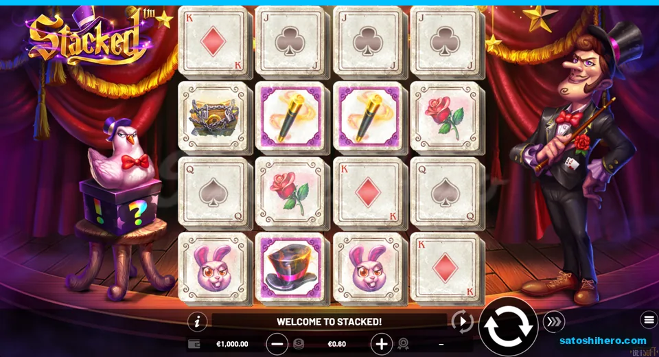 $1,000 balance under settled stage grid