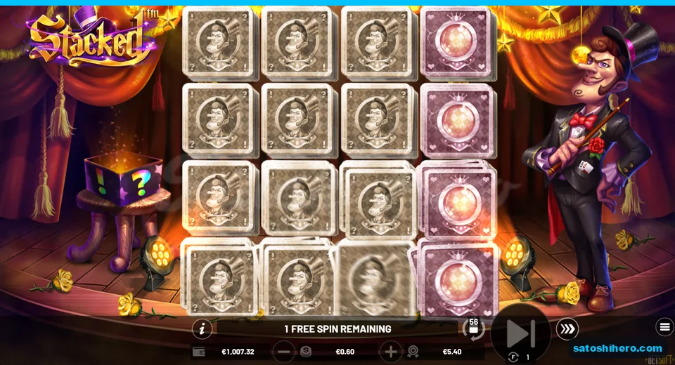 One free spin left with right wild reel