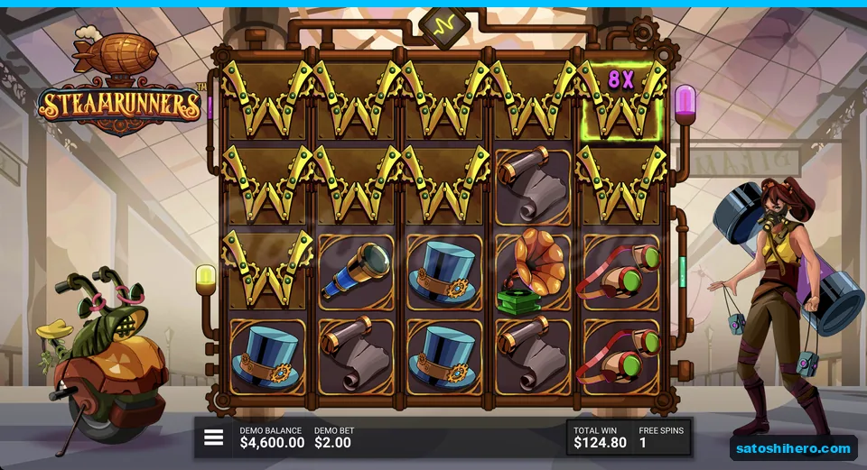 Sticky Wild holds the top-right corner