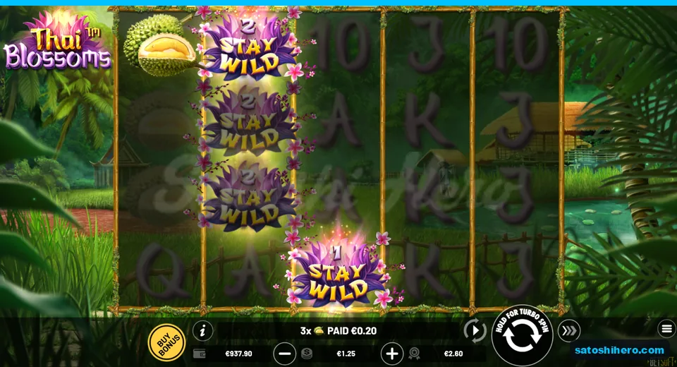 Four lotus counters remain on the grid
