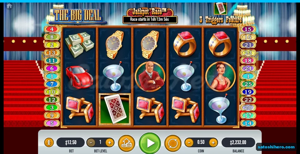 Spin settled with casino symbols and no win
