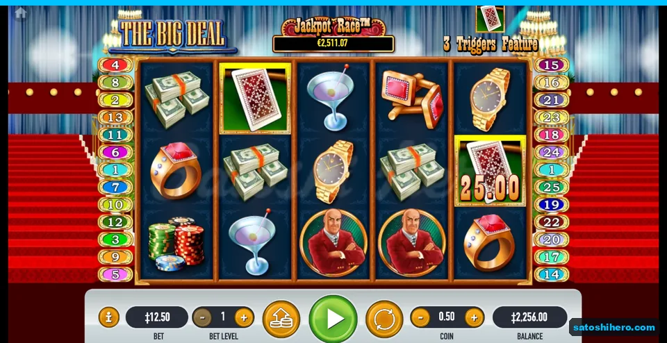 Scatter landed on reel five and paid $25.00