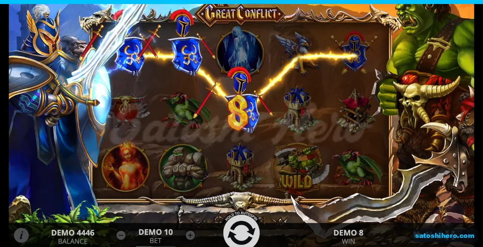 8.00 win settled with three human emblems aligned