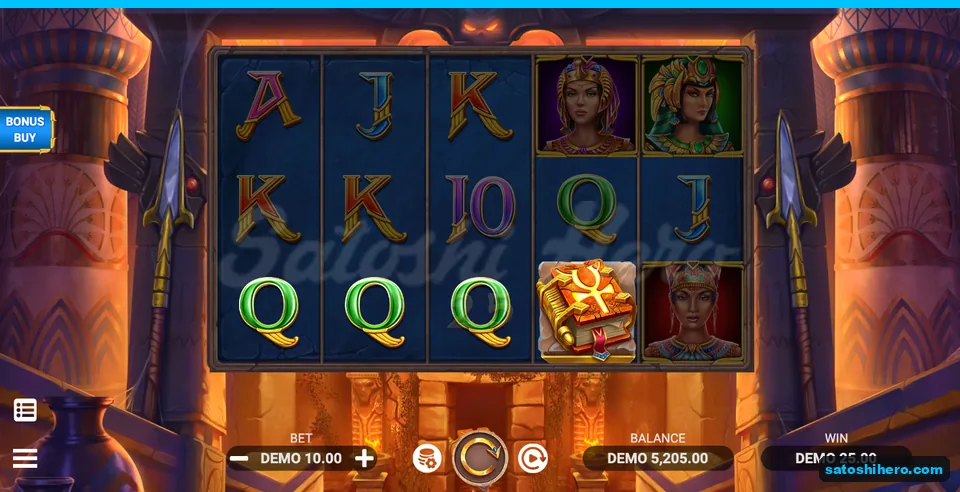 25.00 win shown on green queens