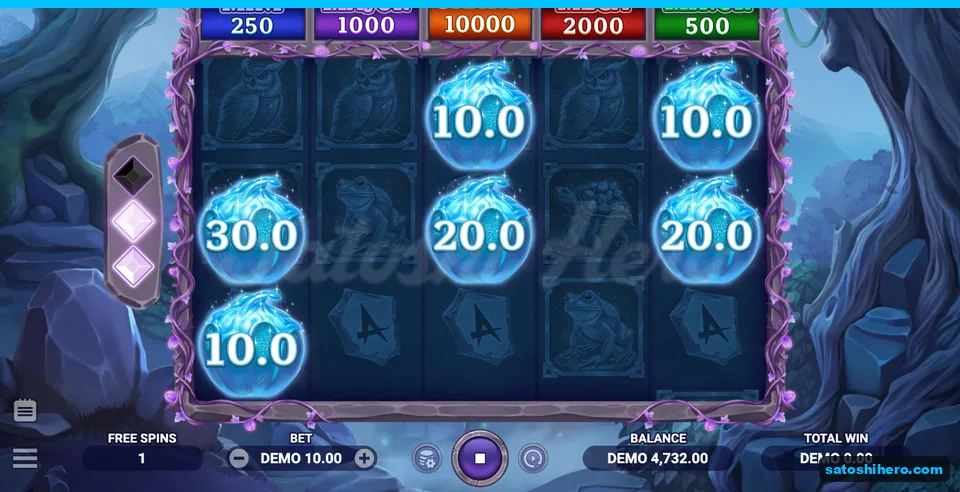 Six locked fruits shown with one respin remaining