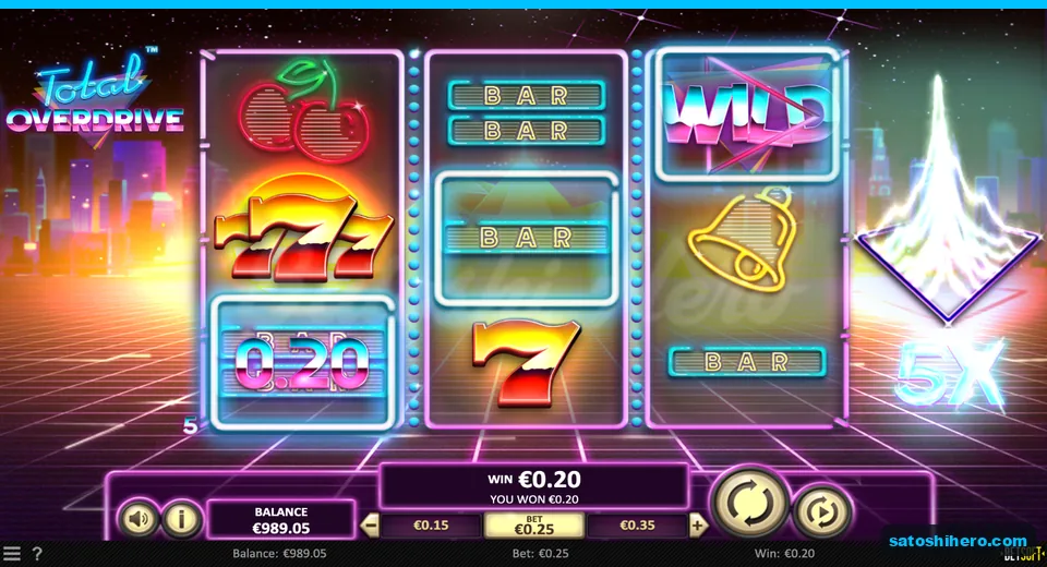 $0.20 win shown beside a 5x multiplier