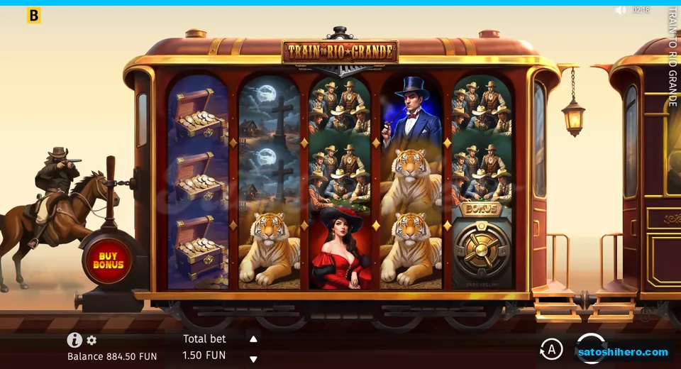 Base screen with red carriage reels