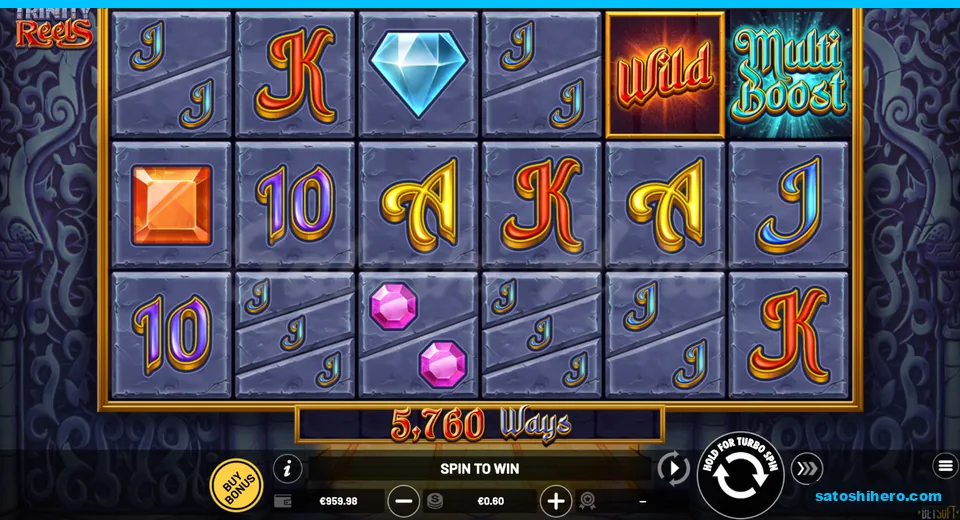 5,760 ways with Wild and Multi Boost
