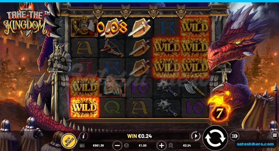 $0.24 win settled with six Fireball wilds