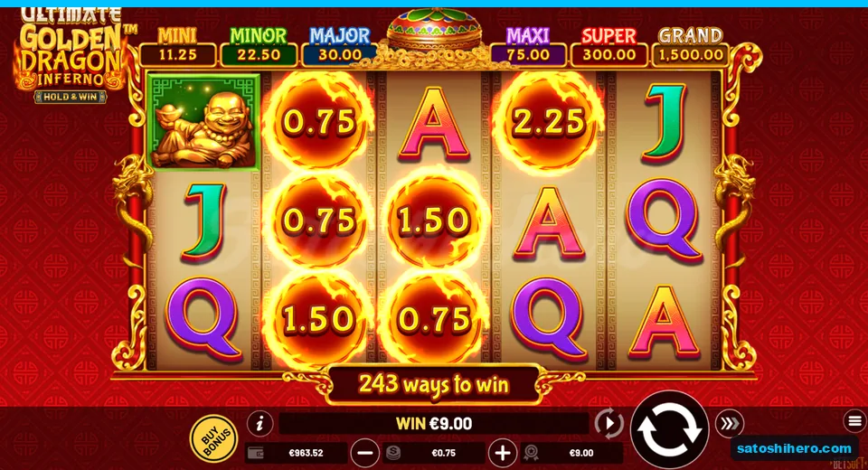 $9.00 collect screen with locked coin values