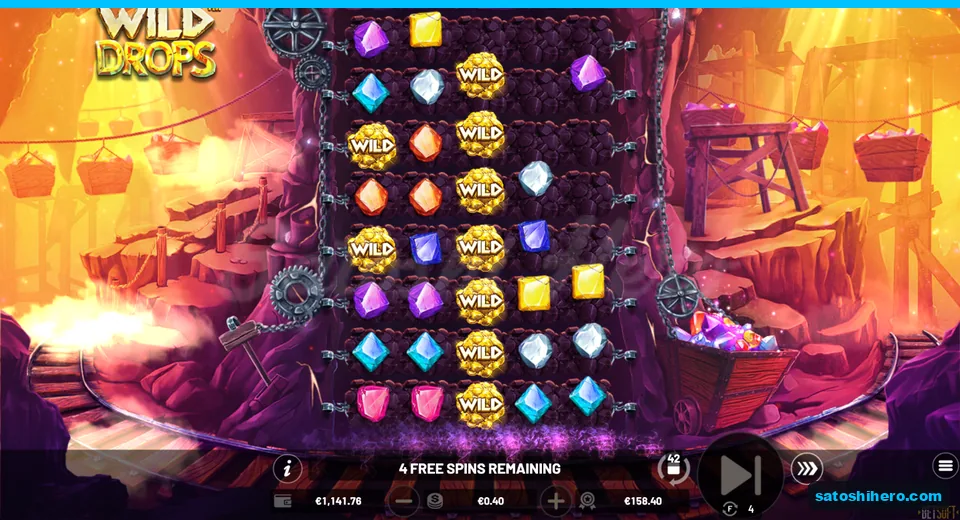 $158.40 running win with four spins left