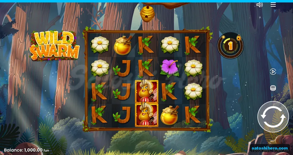 Forest reels with hive meter and balance