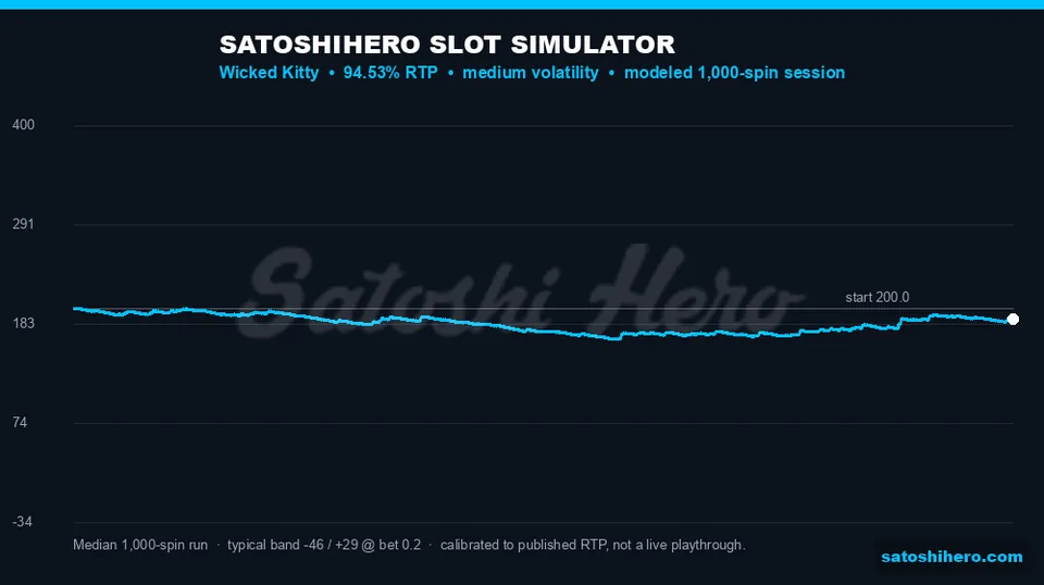 1,000-spin projection drifts slightly downward