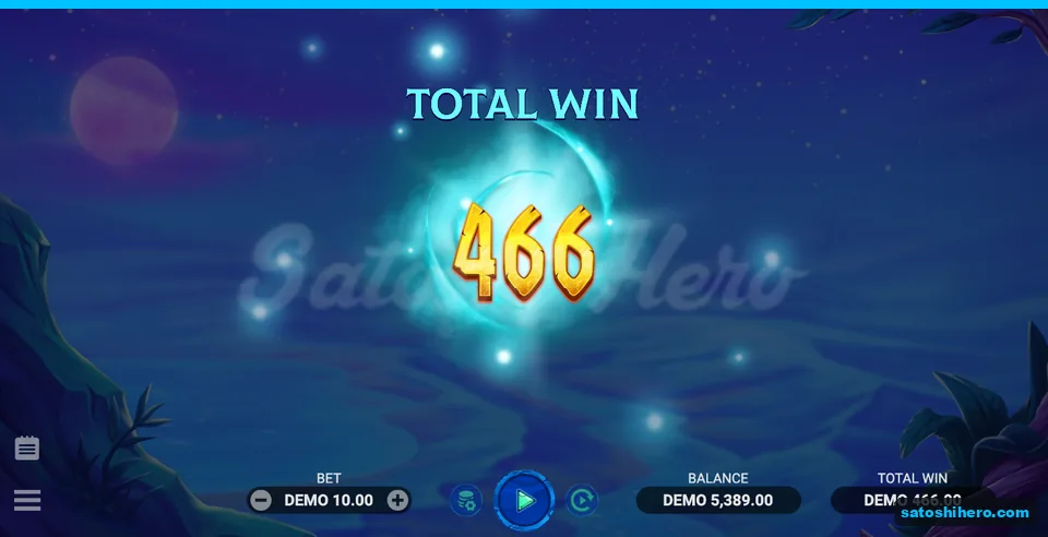 466 total win card after free spins