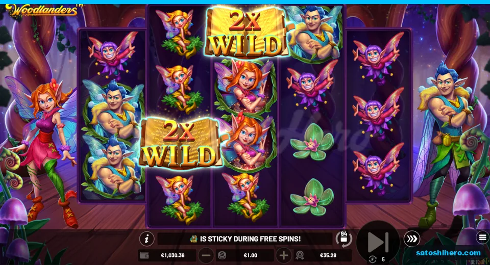 $35.28 running win with two sticky Wilds